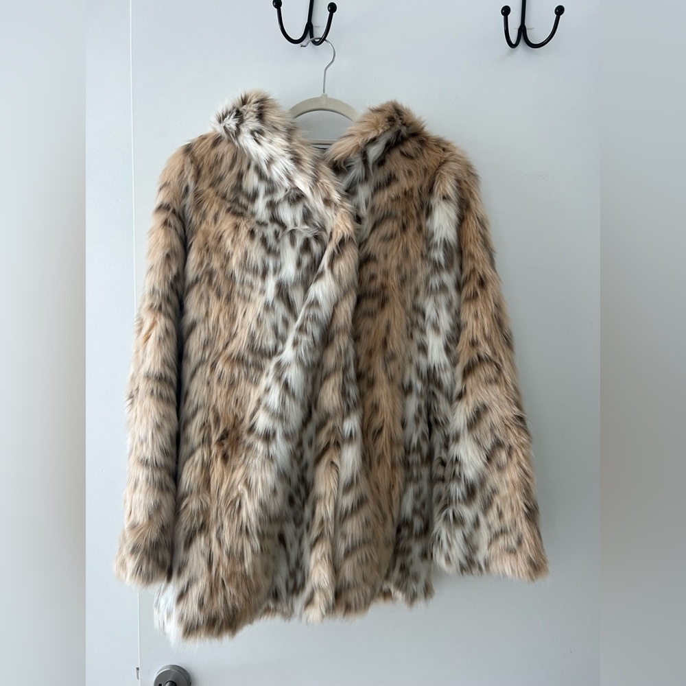 Avec Le filles coat leopard